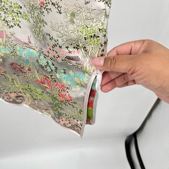 Vintage Peony Brand Dress Women's 32 US M Silver Knee Length Dress - Picture 6 of 11